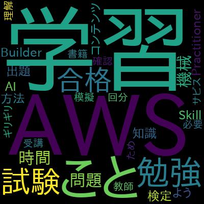 AIF-C01 / AWS Certified AI Practitioner 模擬試験（4回分）＋補足問題＝340問で学習できる内容