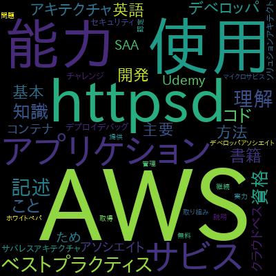 AWS Developer Associate trainingで学習できる内容