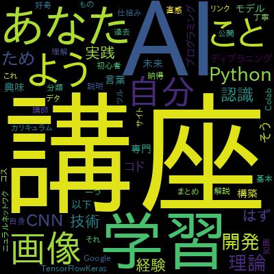 CNN入門：ゼロからPythonで学ぶ畳み込みニューラルネットワークで学習できる内容