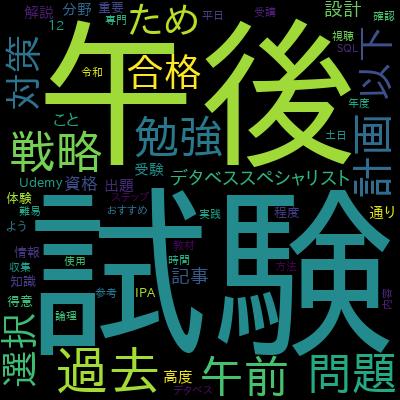 令和7年：参考書の著者直伝！「データベーススペシャリスト」試験　午前対策講義で学習できる内容