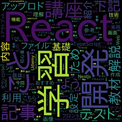 Firebase + React Hooks(TypeScript)によるWebアプリ開発で学習できる内容