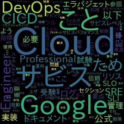 GCP - Professional Cloud DevOps Engineer Practice Examで学習できる内容