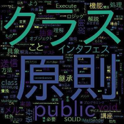 オブジェクト指向の原則２：リスコフの置換原則と継承以外の解決方法で学習できる内容