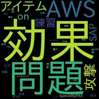 AWS Certified SAP on AWS Specialty PAS-C01 Examで学習できる内容