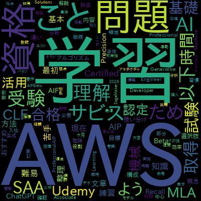 [Practice Exams] AWS Certified Generative AI Developer Proで学習できる内容