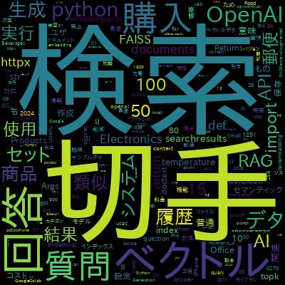 【初心者向け】大規模言語モデルにおけるRAGを実装できるようになろう！Webページの情報を元に回答できるAIを作ろう！で学習できる内容