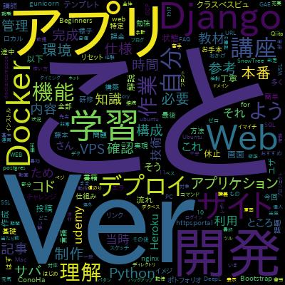 【Python】 Django3で「本当に使える」WEBアプリケーションを開発しようで学習できる内容